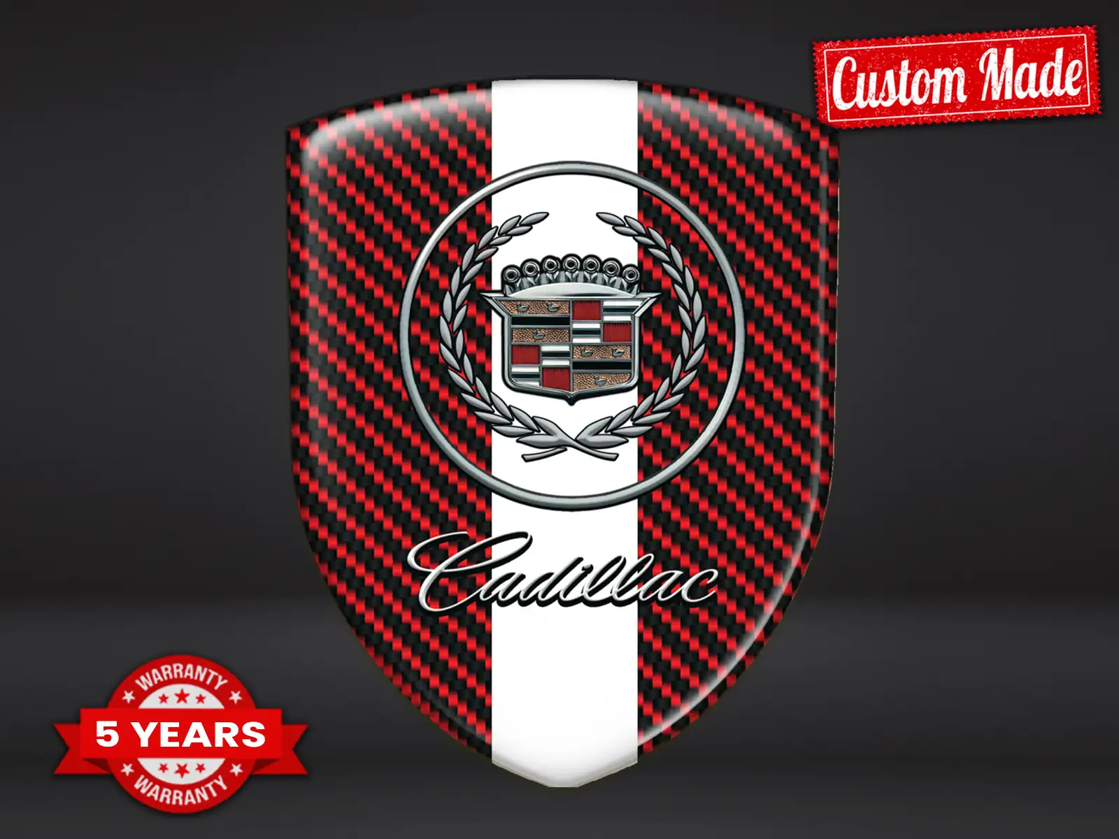 Cadillac Individuelle Auto Abzeichen Modern Haltbar Max Pro Stil